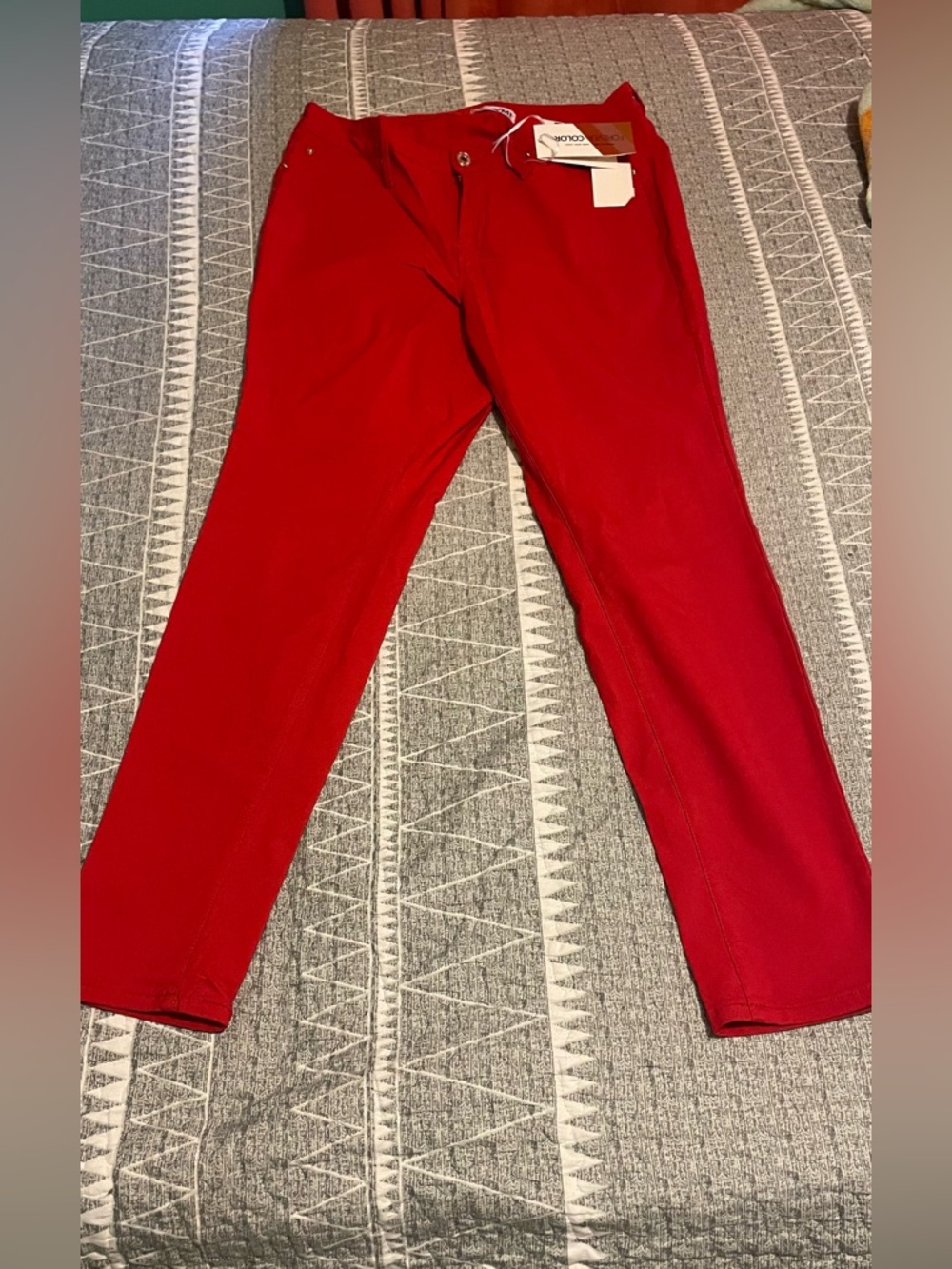 YMI Red Skinny Pants 2X  NWT